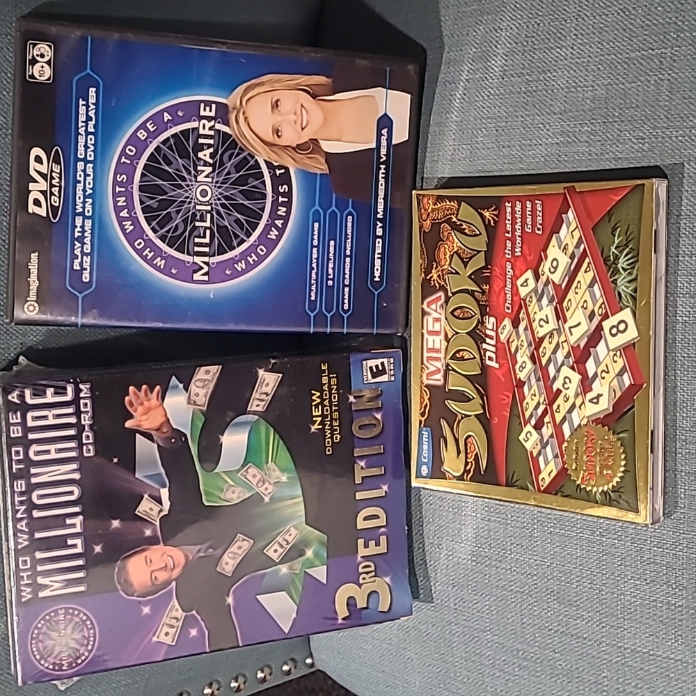 ** 3/$5 **  Lot of 3 (2 NIB) games
